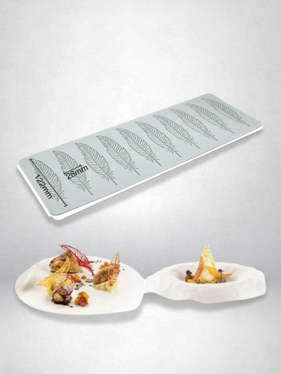 Moules Silicone Grande Plumes | 38/14cm