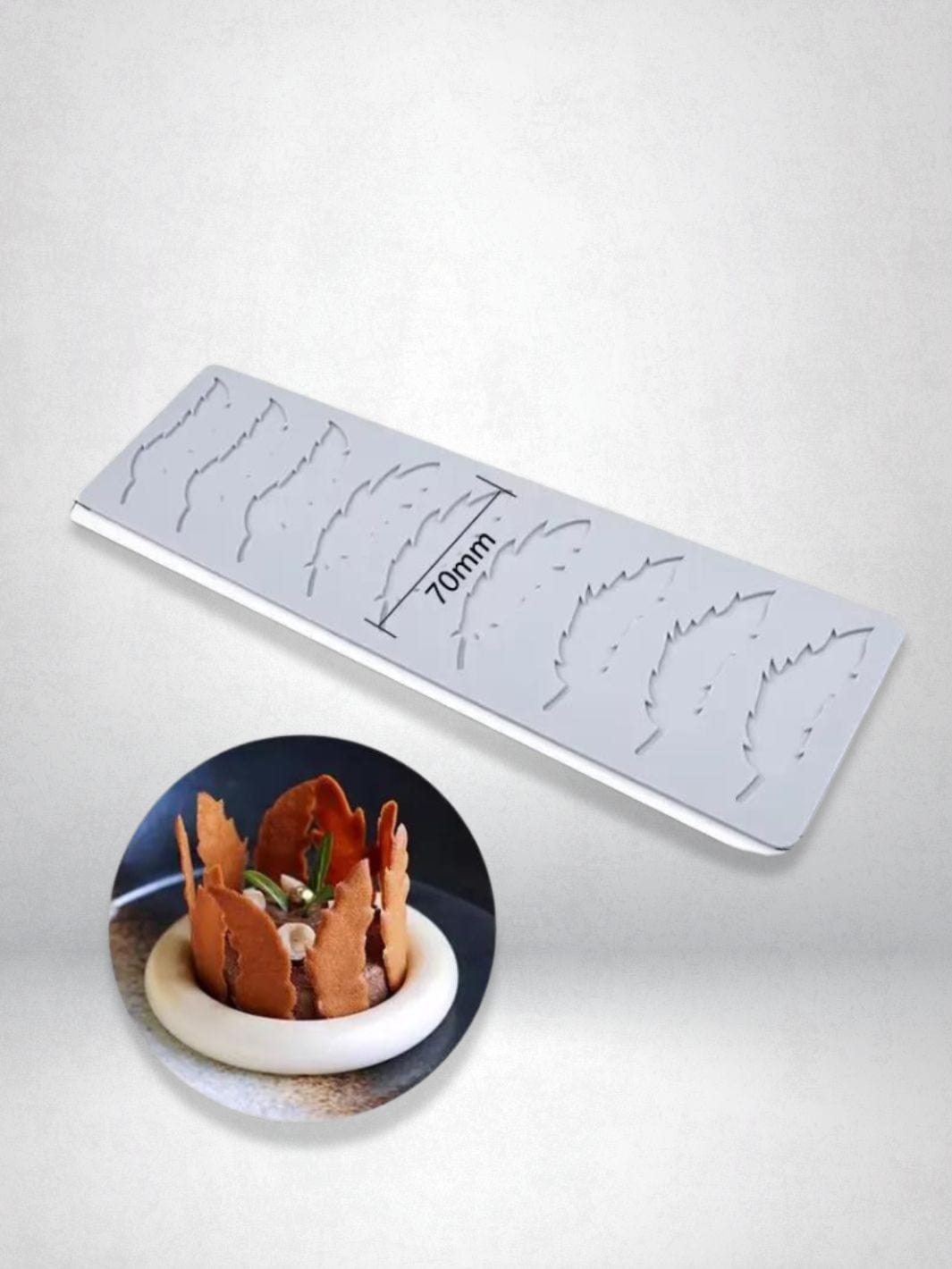 Moule Silicone Feuille Plate | 29/8cm