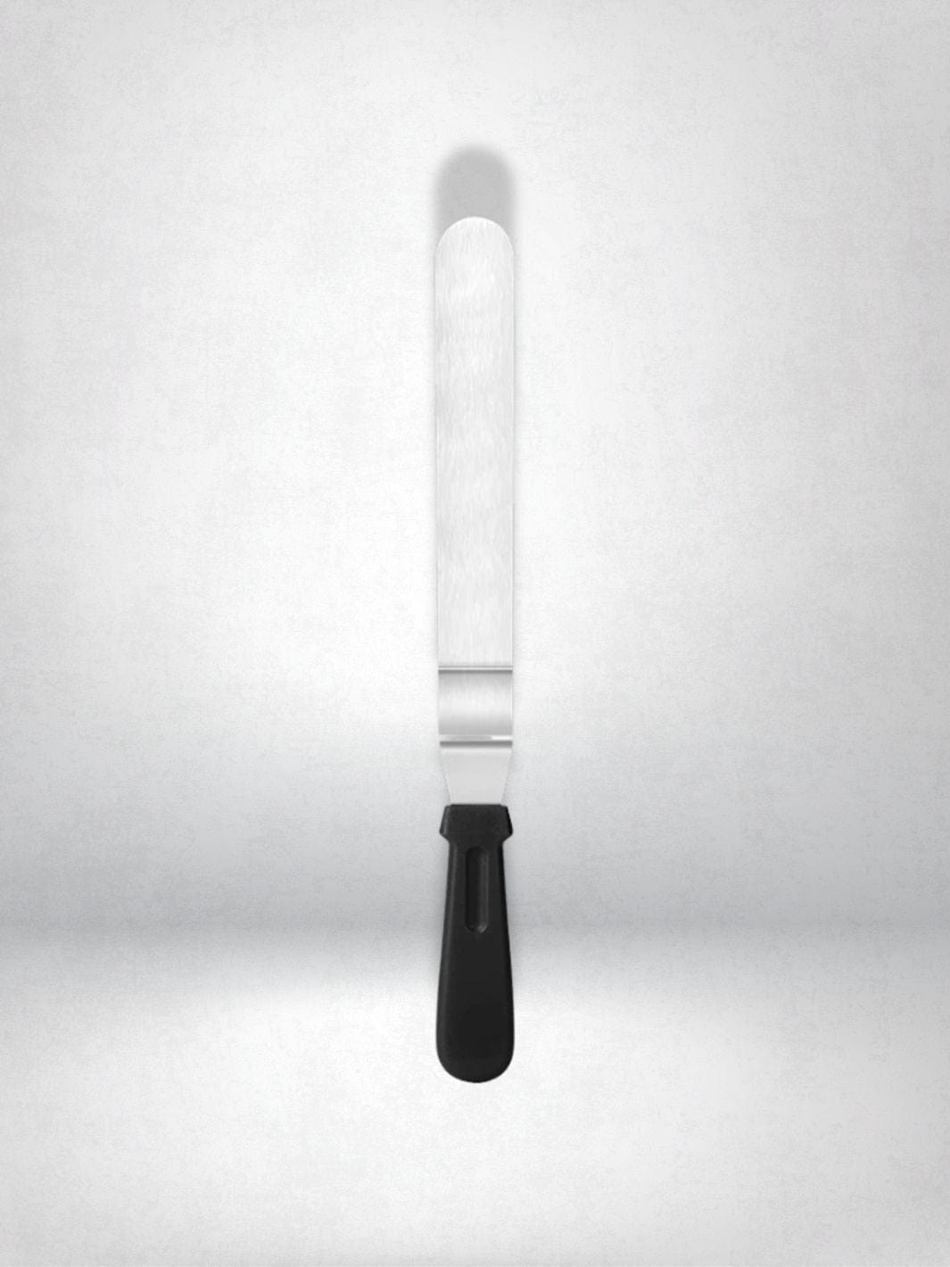 Spatule Coudée 25cm | Manche Noir